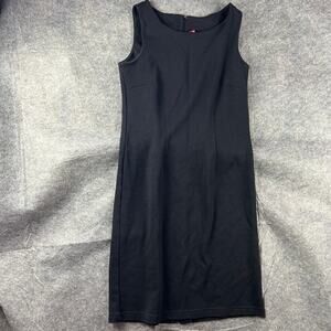 Hanna Andersson Little Black sleeveless‎ tank dress Poland Danish fabric Sz 8